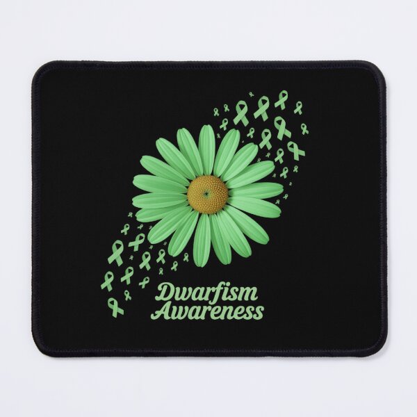 Item preview, Dwarfism Awareness Ribbon Green Sunflower Ribbon Hope designed and sold by RonnasJackson.
