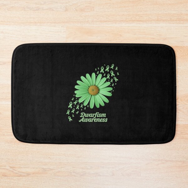 Item preview, Dwarfism Awareness Ribbon Green Sunflower Ribbon Hope designed and sold by RonnasJackson.