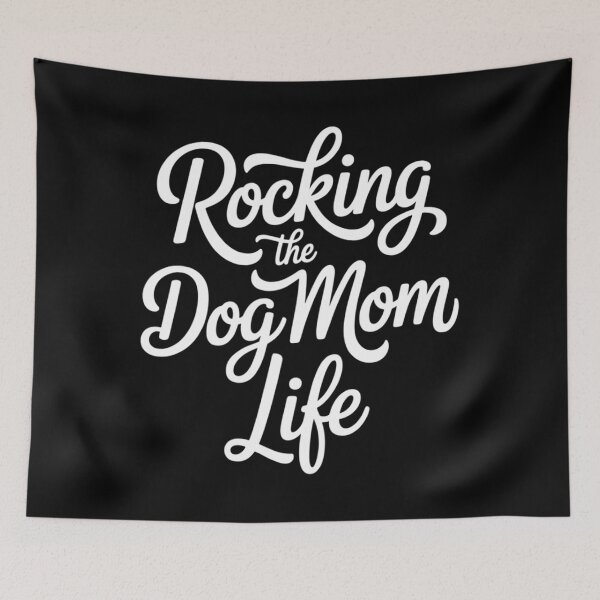 Item preview, Cute Pet Mom Gift Mother's Day Rocking the Dog Mom Life designed and sold by EllenJast.