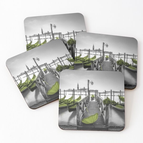 Item preview, Gondolas Moored by the Pier designed and sold by assaf.