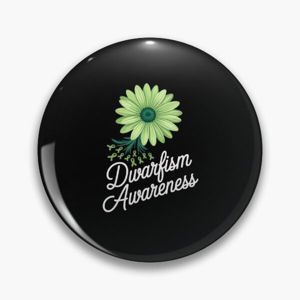 Item preview, Dwarfism Awareness Warrior Pretty Ribbon designed and sold by RonnasJackson.
