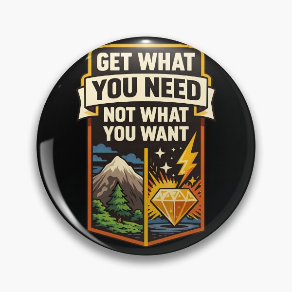 Item preview, Get What You Need Not What You Want Motivational Design designed and sold by TeeTimeTreasure.