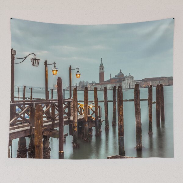 Item preview, Jetty over Venetian Lagoon designed and sold by assaf.
