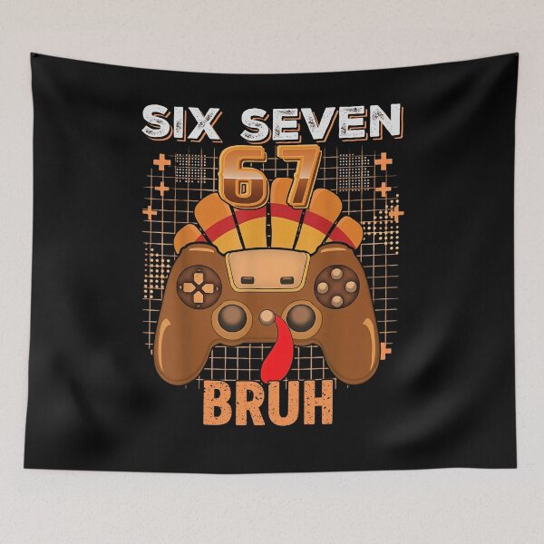 Artikelvorschau, Lustiges Gamer-T-Shirt „Truthahn Sechs Sieben 67. Geburtstag“ entworfen und verkauft von LashondaGreen89.