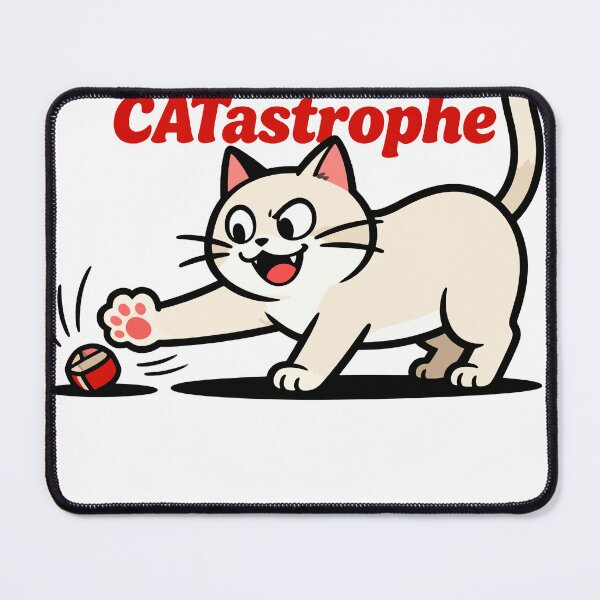 Item preview, CATastrophe Funny Mischief Cat Chaos designed and sold by Dxvect.