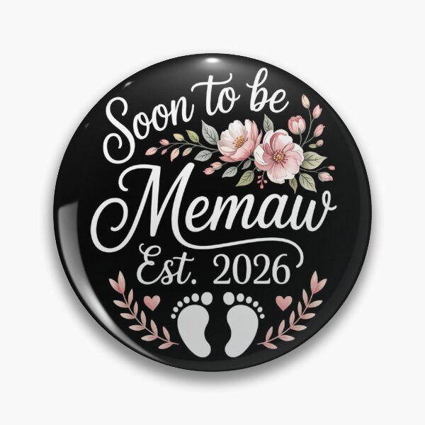 Item preview, Soon to Be Memaw Est 2026 First Time Mom Mother's Floral designed and sold by Shannon Bosley.