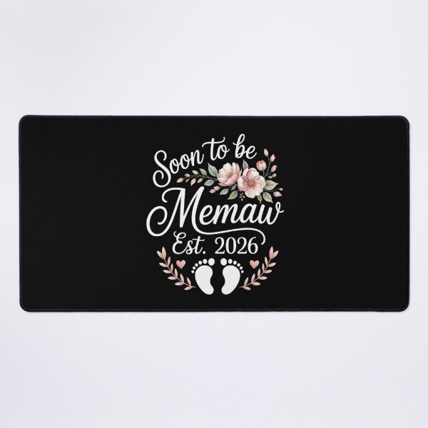 Item preview, Soon to Be Memaw Est 2026 First Time Mom Mother's Floral designed and sold by Shannon Bosley.