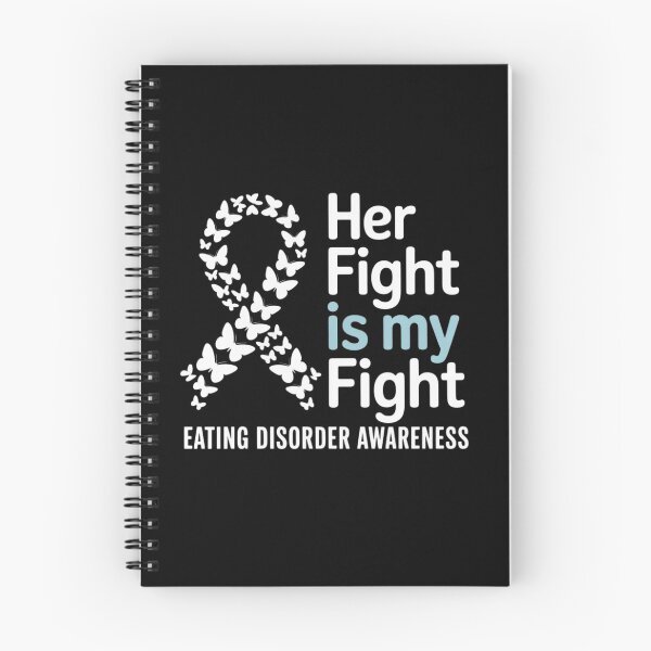 Item preview, Eating Disorder Awareness Her Fight is my Fight Warrior designed and sold by RonnasJackson.