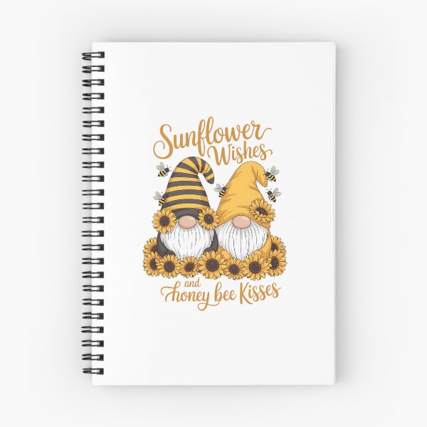 Item preview, Cute Spring Gnome Sunflower Wishes And Honey Bee Kisses designed and sold by EllenJast.
