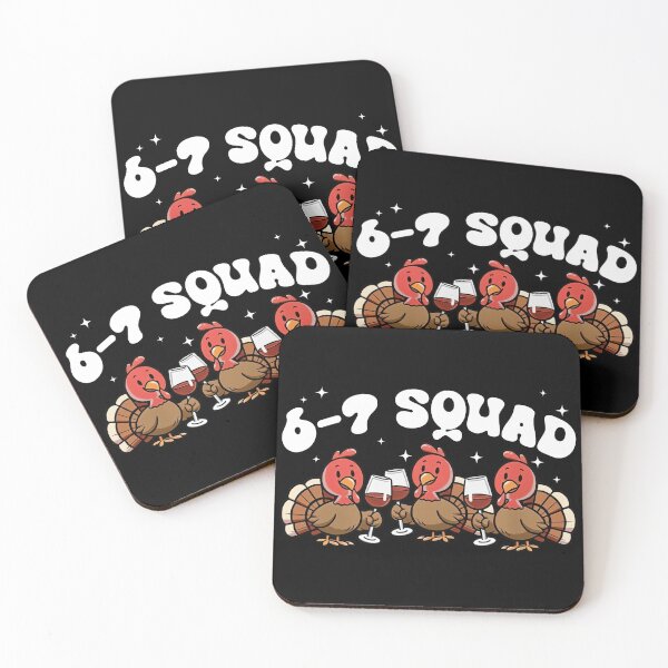Item preview, 6-7 Six Seven Squad Funny Turkey Wine T-Shirt designed and sold by LashondaGreen89.