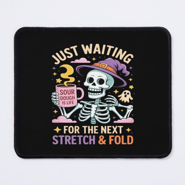 Item preview, Sourdough Halloween, Skeleton Stretch and Fold Baking designed and sold by Shannon Bosley.