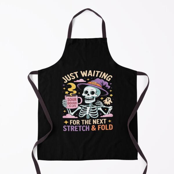 Item preview, Sourdough Halloween, Skeleton Stretch and Fold Baking designed and sold by Shannon Bosley.
