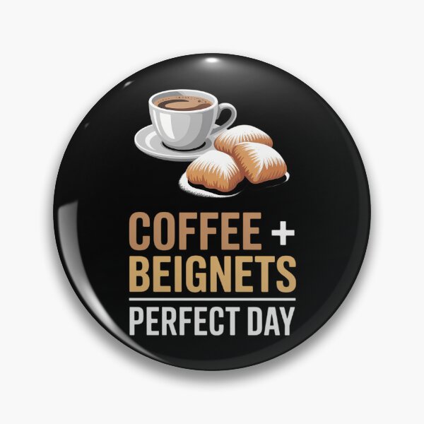 Item preview, Beignets Baker Coffee Mardi Gras New Orlean French Food designed and sold by EllenJast.