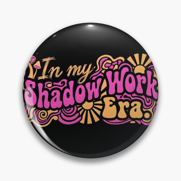 Item preview, In My Shadow Work Era - Vintage 70s Psychedelic Liquid Text designed and sold by auxincaftan0o.
