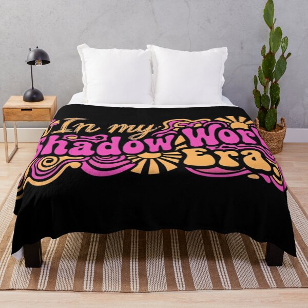 Item preview, In My Shadow Work Era - Vintage 70s Psychedelic Liquid Text designed and sold by auxincaftan0o.