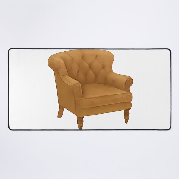 Artikelvorschau, Illustration eines Vintage-Sessels | Ästhetische Kunst für ein gemütliches Interieur entworfen und verkauft von TestingN-cap.