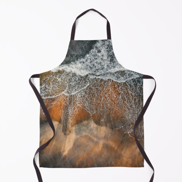 Item preview, Waves Lace Over Copper Sand. designed and sold by druidwolfart.