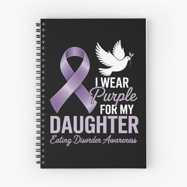 Item preview, Eating Disorder Awareness I Wear Purple for My Daughter designed and sold by RonnasJackson.
