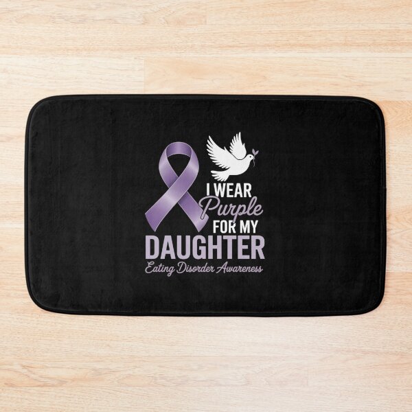 Item preview, Eating Disorder Awareness I Wear Purple for My Daughter designed and sold by RonnasJackson.