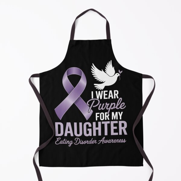Item preview, Eating Disorder Awareness I Wear Purple for My Daughter designed and sold by RonnasJackson.