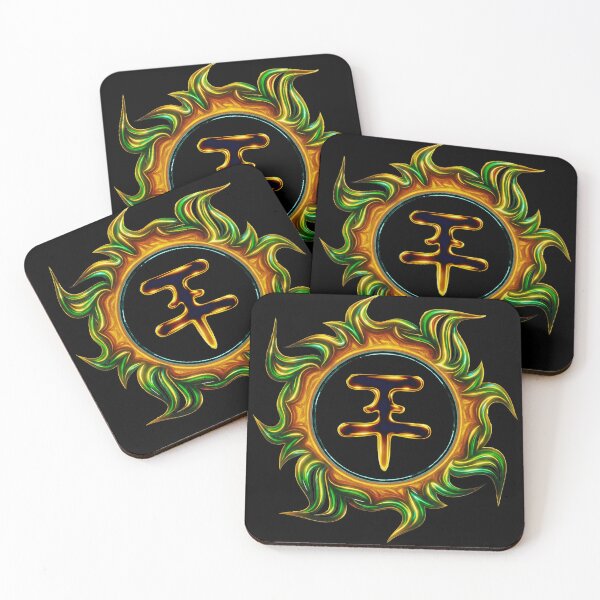Item preview, Cyber Tribal Sun designed and sold by Mystic & Celestial Art.