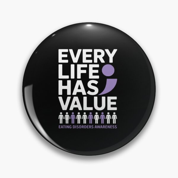 Item preview, Eating Disorder Awareness Life Matters designed and sold by RonnasJackson.