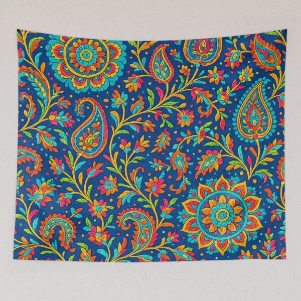 Item preview, India’s Colorful Jodhpur Rajasthani Textile Pattern designed and sold by Myra365Art.