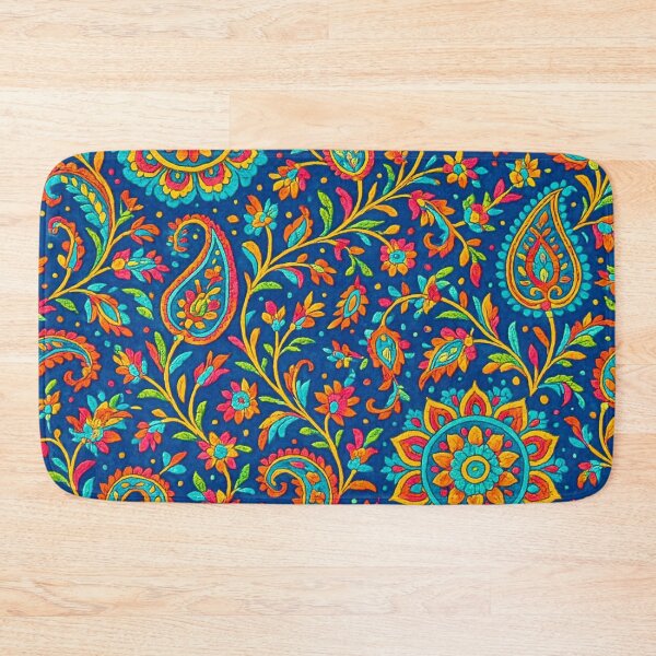 Item preview, India’s Colorful Jodhpur Rajasthani Textile Pattern designed and sold by Myra365Art.