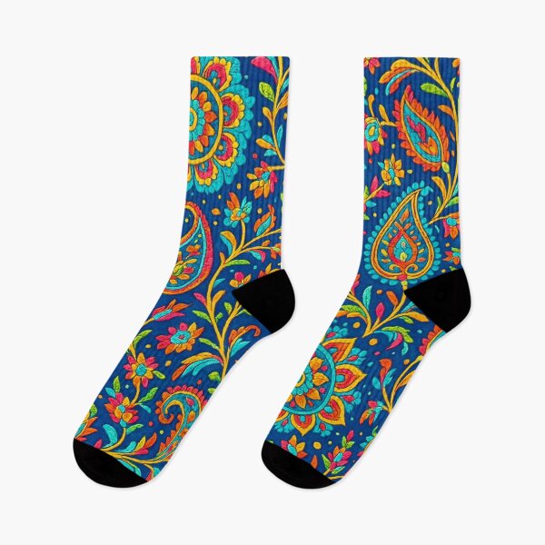 Item preview, India’s Colorful Jodhpur Rajasthani Textile Pattern designed and sold by Myra365Art.