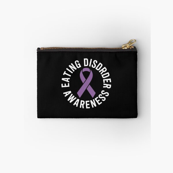 Item preview, Eating Disorder Awareness Pocket Wear Periwinkle Ribbo designed and sold by RonnasJackson.