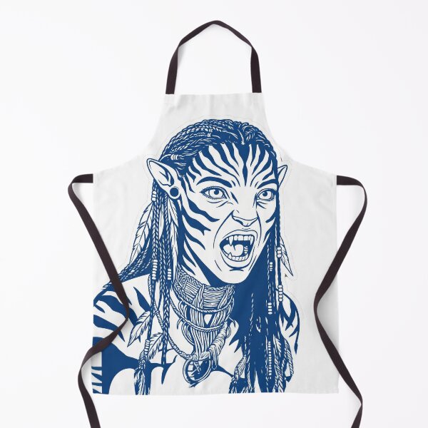 Item preview, Fierce Blue Na'vi Warrior designed and sold by Chughtai's Art.