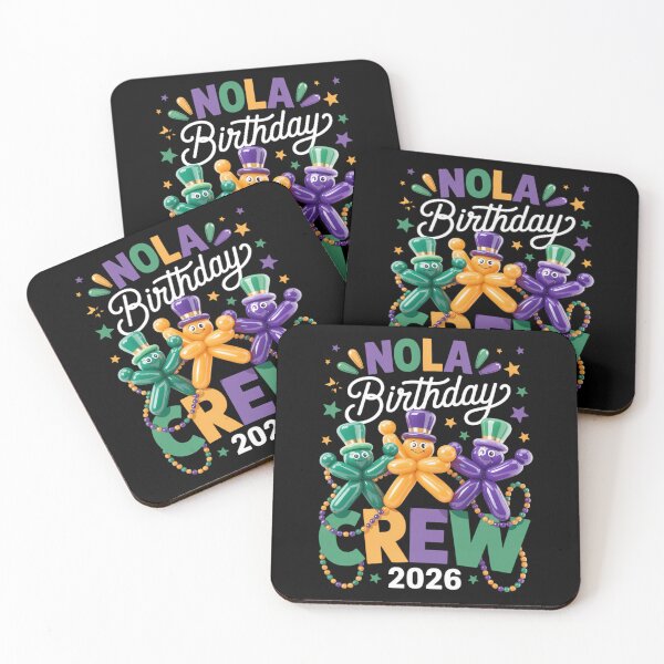 Item preview, NOLA Birthday Crew 2026 New Orleans Mardi Gras Carnival designed and sold by CruelShadesSt.