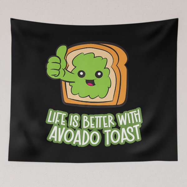 Item preview, Life Is Better With Avocado Toast designed and sold by hattazillsu.