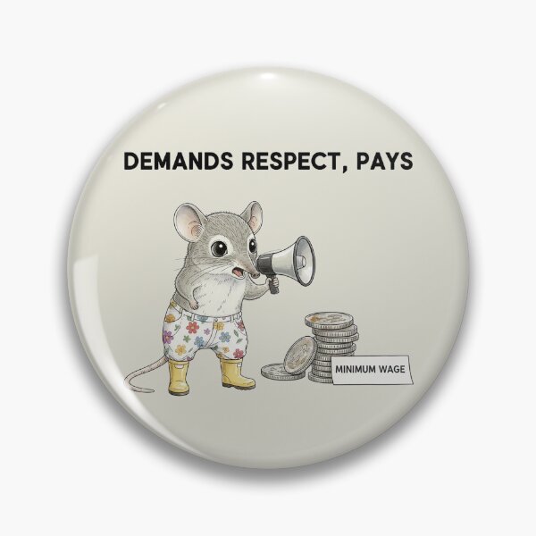 Item preview, Urban Life of the Country Elephant Shrew, "DEMANDS RESPECT, PAYS" designed and sold by Virtual-Studio-Geebaki.
