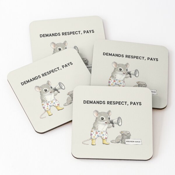 Item preview, Urban Life of the Country Elephant Shrew, "DEMANDS RESPECT, PAYS" designed and sold by Virtual-Studio-Geebaki.