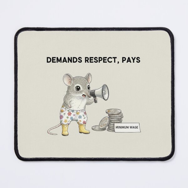 Item preview, Urban Life of the Country Elephant Shrew, "DEMANDS RESPECT, PAYS" designed and sold by Virtual-Studio-Geebaki.