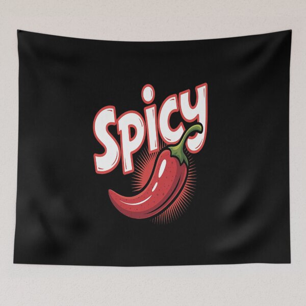 Item preview, Spicy Hot Peppers designed and sold by Shannon Bosley.