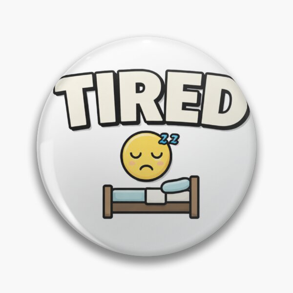 Item preview, Tired Cute Emoji Illustration designed and sold by MoodThread.