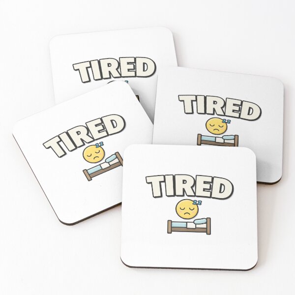 Item preview, Tired Cute Emoji Illustration designed and sold by MoodThread.