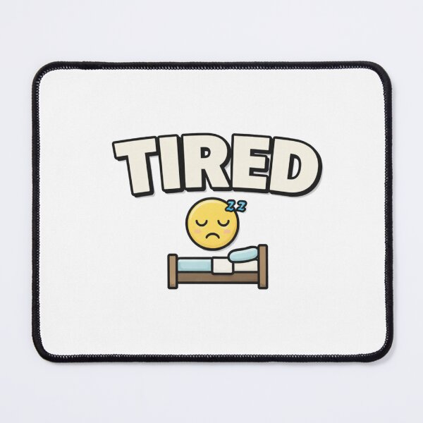 Item preview, Tired Cute Emoji Illustration designed and sold by MoodThread.
