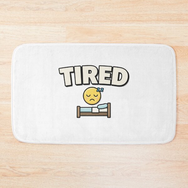 Item preview, Tired Cute Emoji Illustration designed and sold by MoodThread.