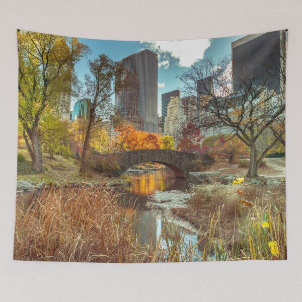Item preview, Manhattan's Autumn Embrace designed and sold by assaf.