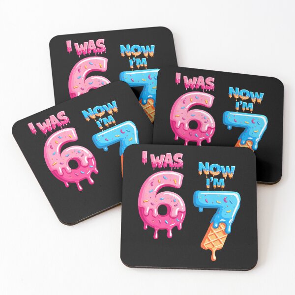 Item preview, 7 Year Old Birthday I Was 6 Now I'M 7 67 Funny For designed and sold by knjisapueyesq.
