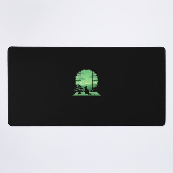 Item preview, Lucky Japanese Cat St Patrick’s Day Zen Minimal Art designed and sold by SWEET-TINAPAY.