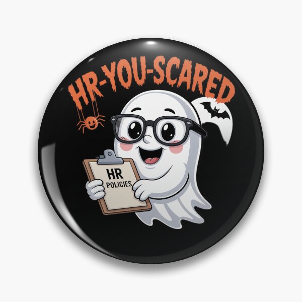Artikelvorschau, Gruselig-süßes Geister-Personalteam Halloween-HR-Manager-Team entworfen und verkauft von Shannon Bosley.