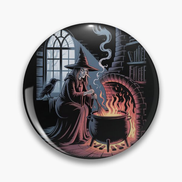Item preview, Spooky Chef Witch with a Bubbling Cauldron Costume designed and sold by Shannon Bosley.