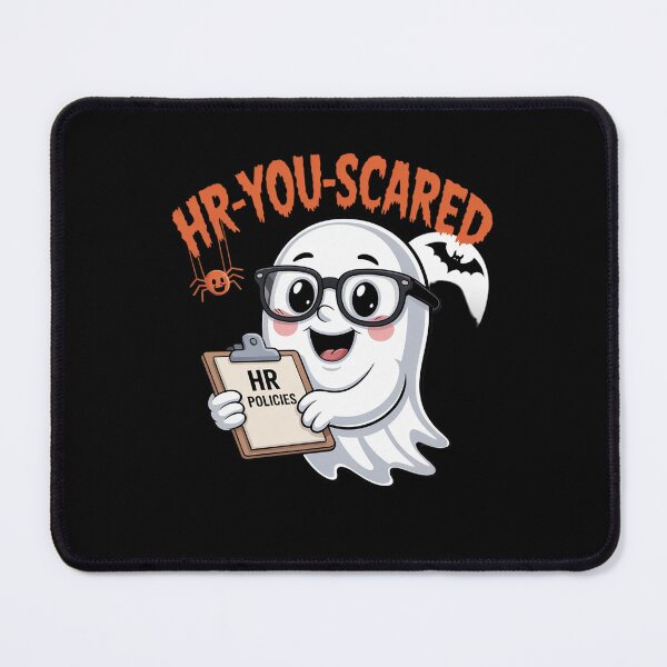 Item preview, Spooky Cute Ghost Human Resources Halloween HR Manager Team designed and sold by Shannon Bosley.