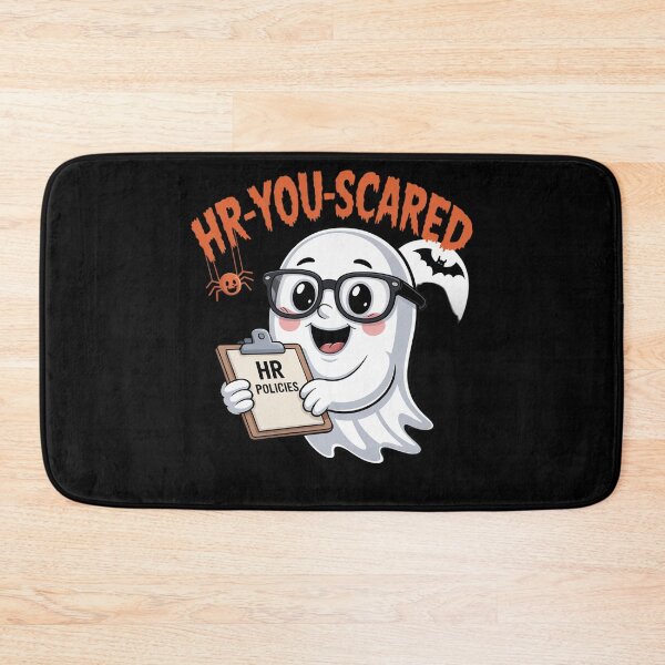 Item preview, Spooky Cute Ghost Human Resources Halloween HR Manager Team designed and sold by Shannon Bosley.