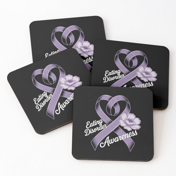 Item preview, Eating Disorder Awareness Support Warrior Recovery designed and sold by catsdothingz.
