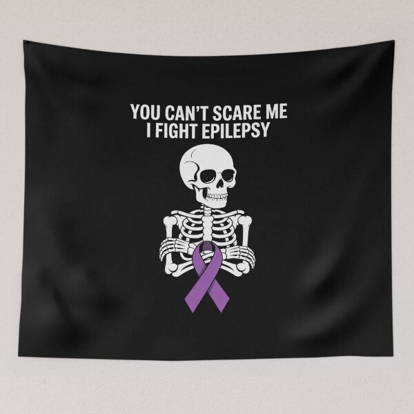 Item preview, fight epilepsy skeleton joke designed and sold by comptorasunfia.